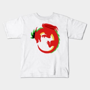 Jake Long American Dragon Logo Kids T-Shirt